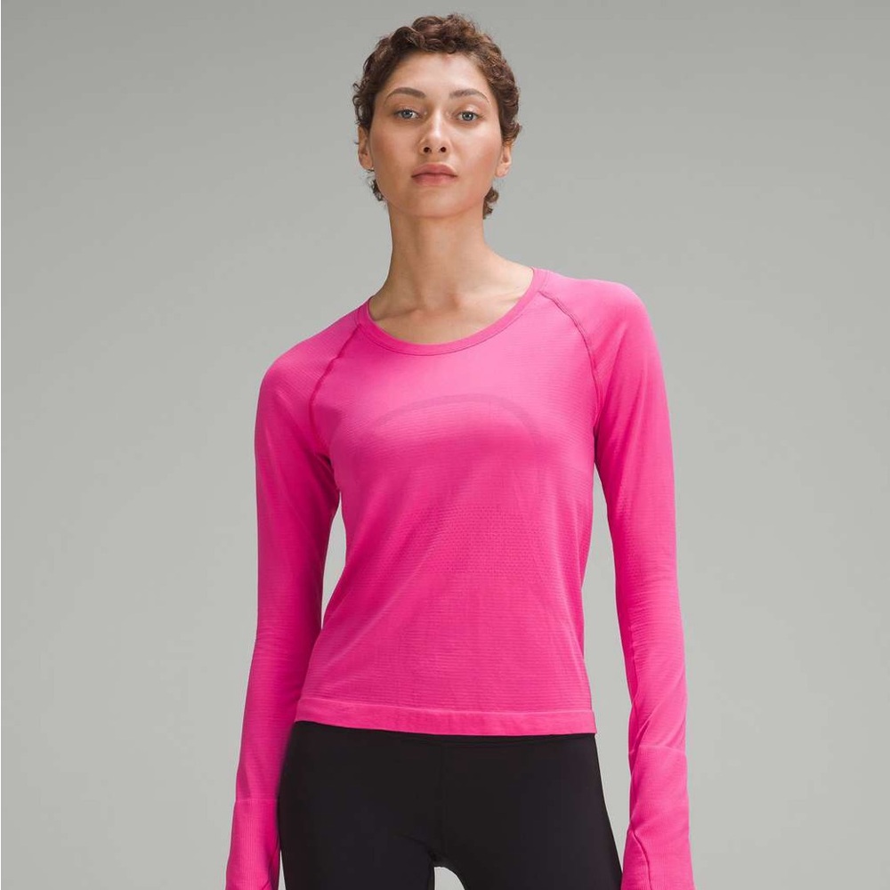 Lulu Swiftly Tech Race Length Sonic Pink 4